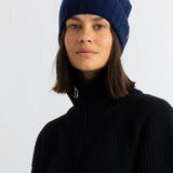 Lushan Seamless Beanie - Navy
