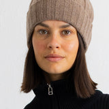 Lushan Seamless Beanie - Camel