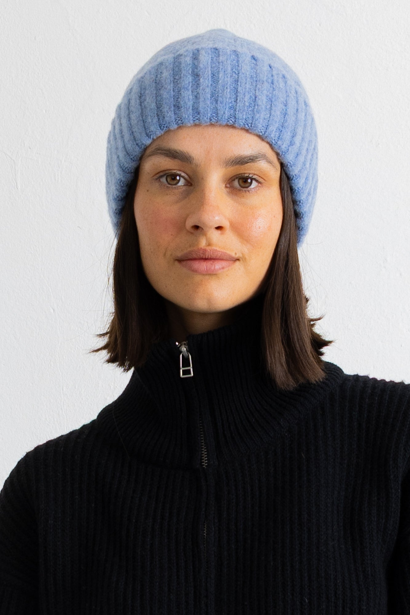 Folk | Folk Rona Beanie - Blue Grey