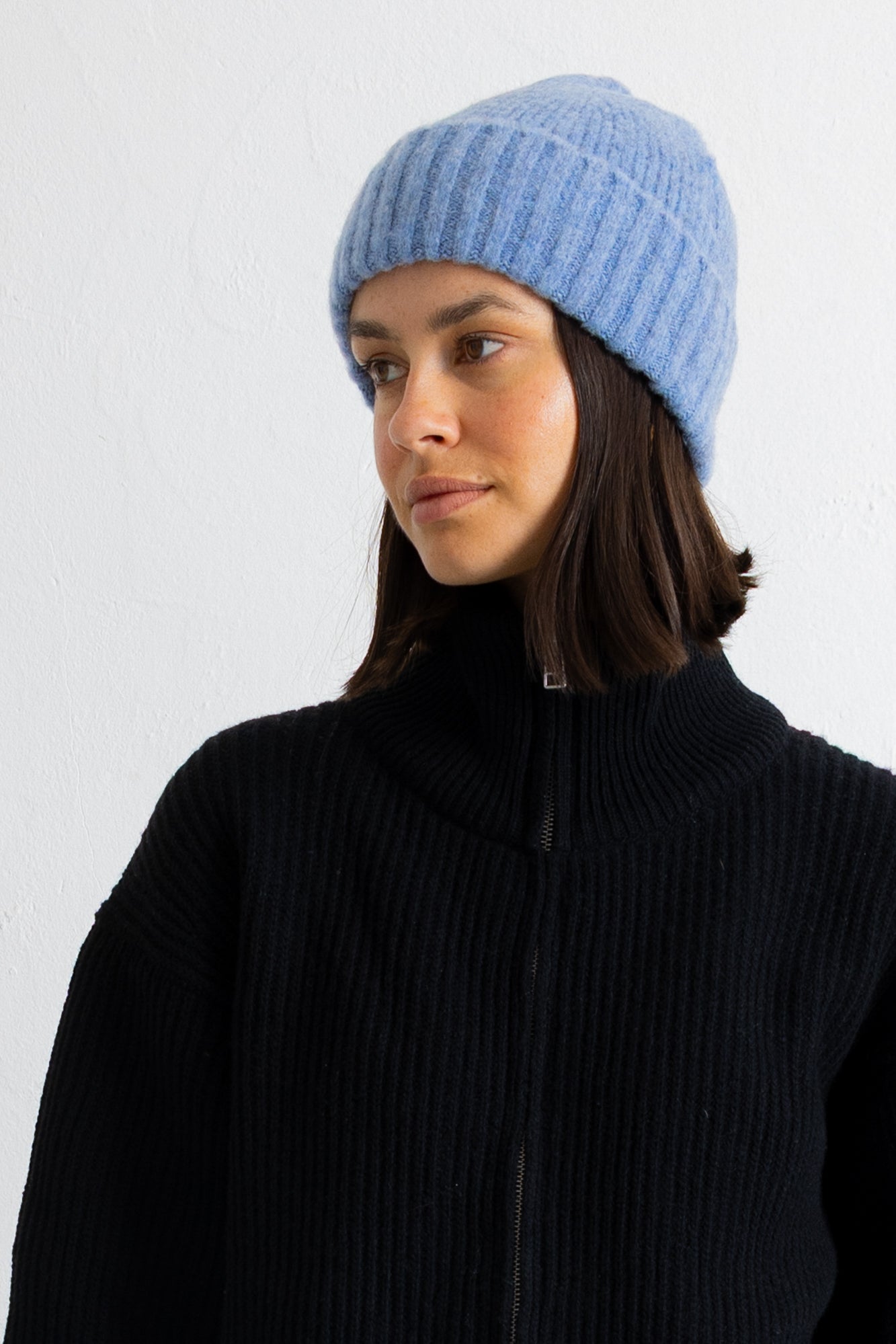 Folk | Folk Rona Beanie - Blue Grey