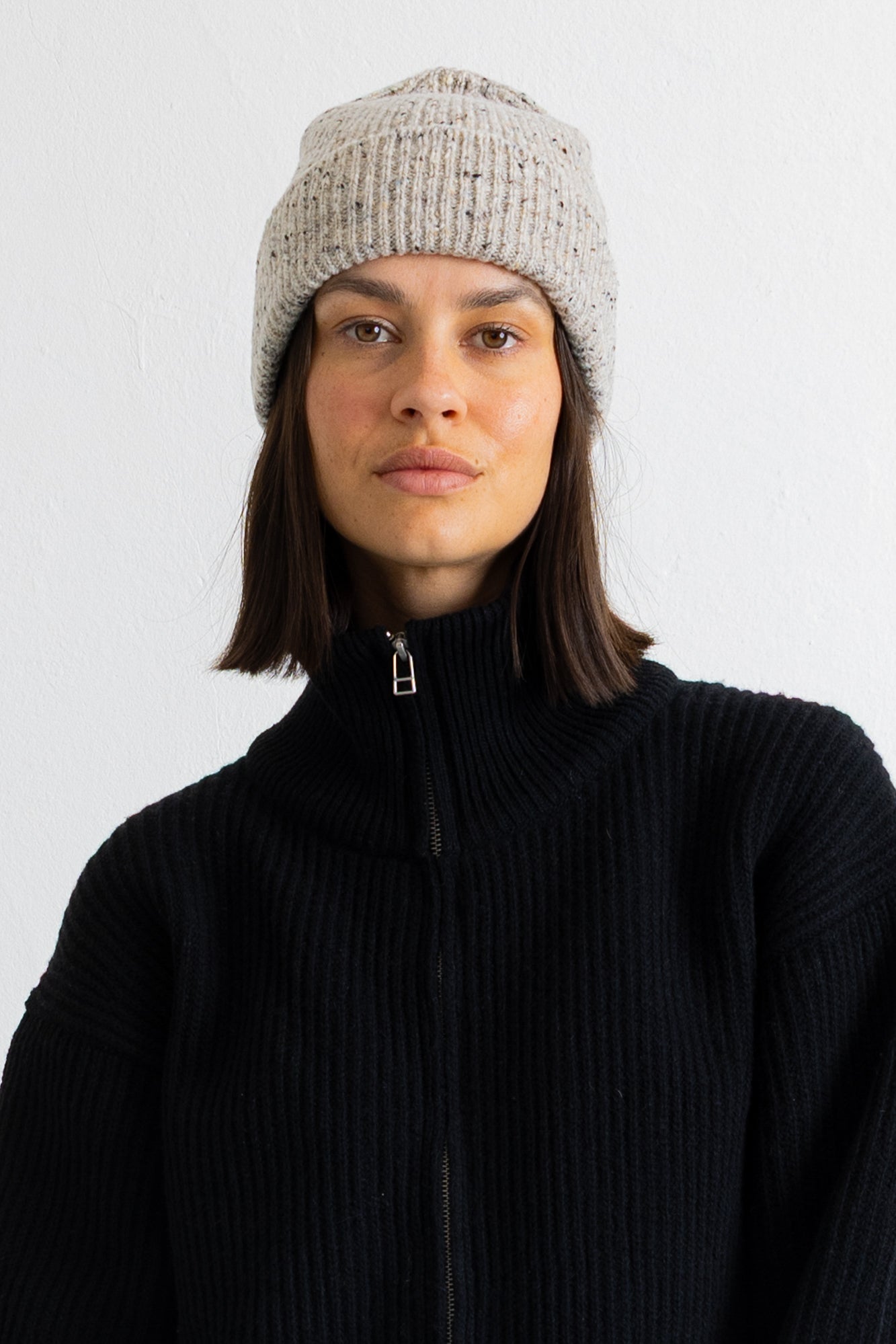 Folk Folk Shin Beanie - Oat
