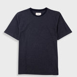 Folk | Folk 1x1 Striped T-Shirt - Black / Charcoal