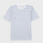 Folk | Folk 1x1 Striped T-Shirt - Blue Oxide / Ecru