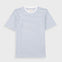 Folk | Folk 1x1 Striped T-Shirt - Blue Oxide / Ecru