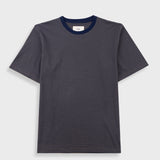 Folk | Folk 1x1 Striped T-Shirt - Navy / Olive