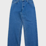 Folk | Folk Relaxed 5 Pocket Jean - Mid Wash Denim