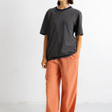 1x1 Striped T-Shirt - Navy / Olive