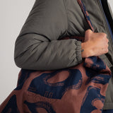Tote Bag - Espresso / Navy
