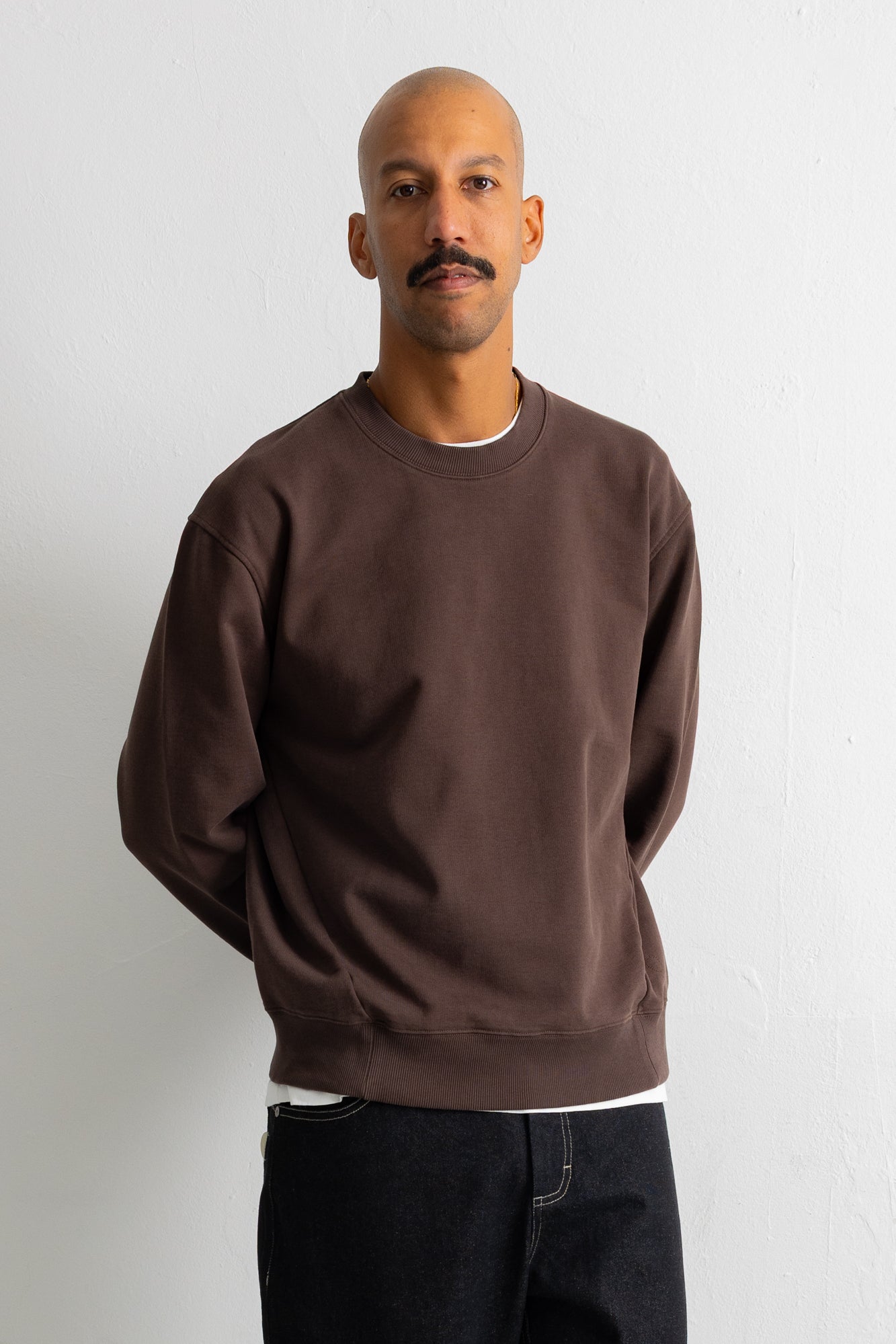 Folk | Folk Anniversary Sweat - Espresso