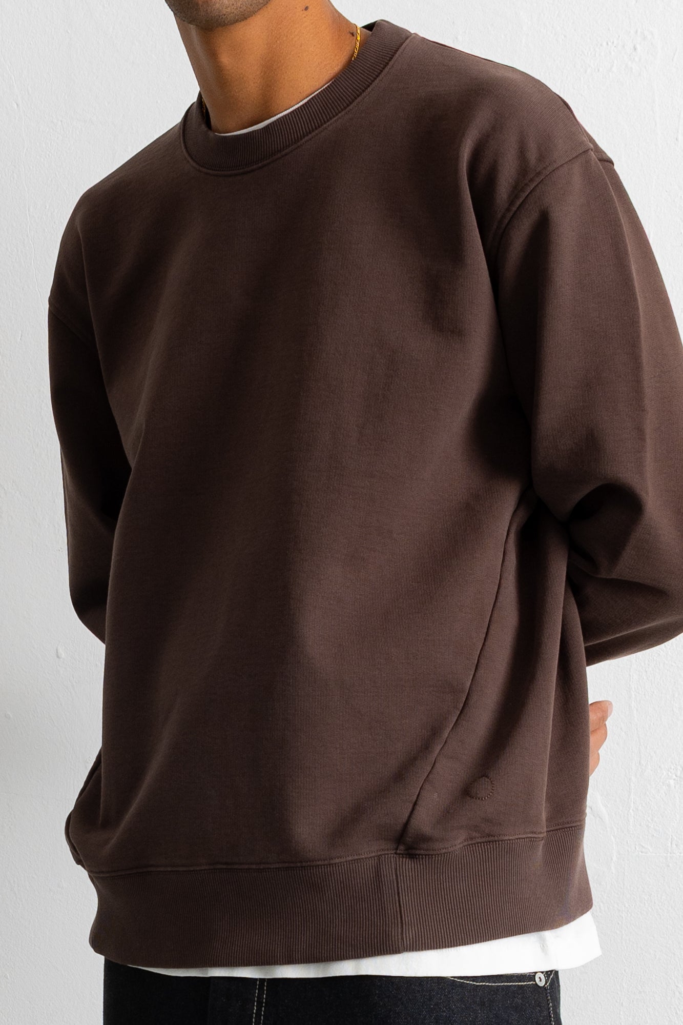 Folk | Folk Anniversary Sweat - Espresso