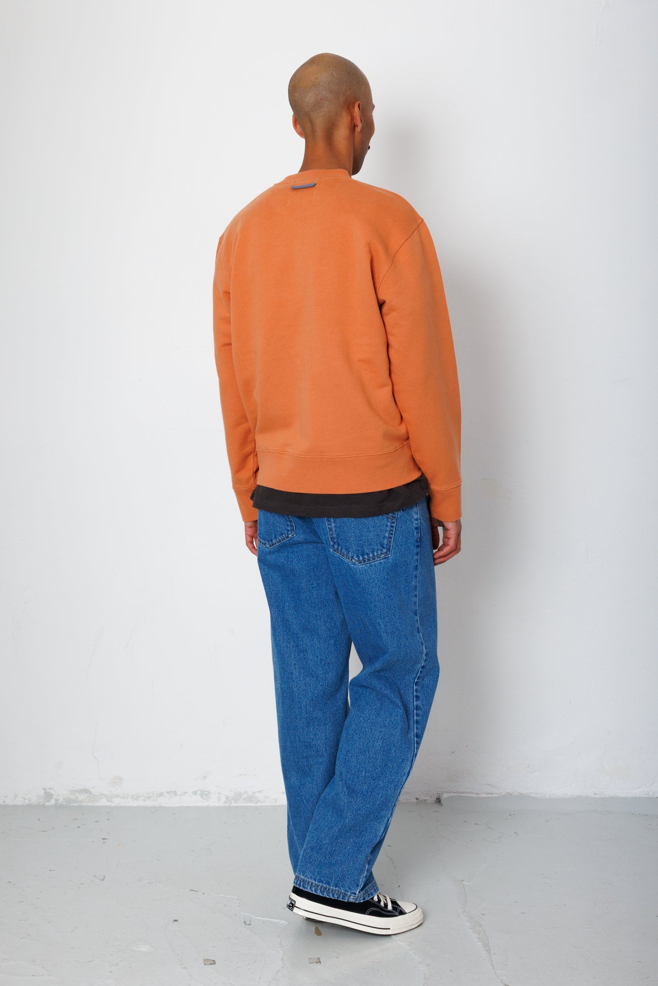 Folk | Folk Anniversary Sweat - Mango