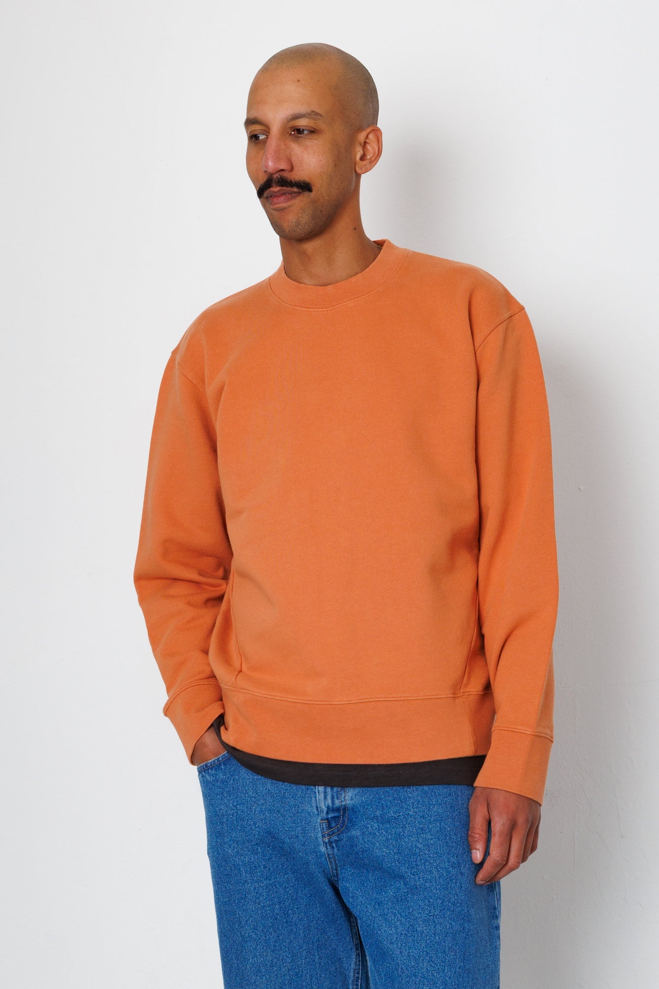 Folk | Folk Anniversary Sweat - Mango