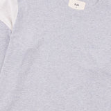Folk | Folk Long Sleeve Arc T-Shirt - Grey / Ecru Melange