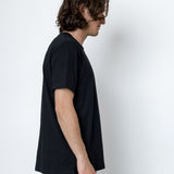 Folk | Folk Arch Embroidery T-Shirt - Black