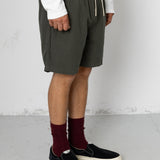 Darwin Crinkle Assembly Short - Choco Green