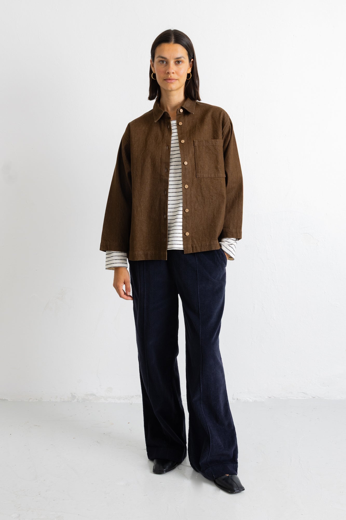 Archive Shirt - Brown Denim