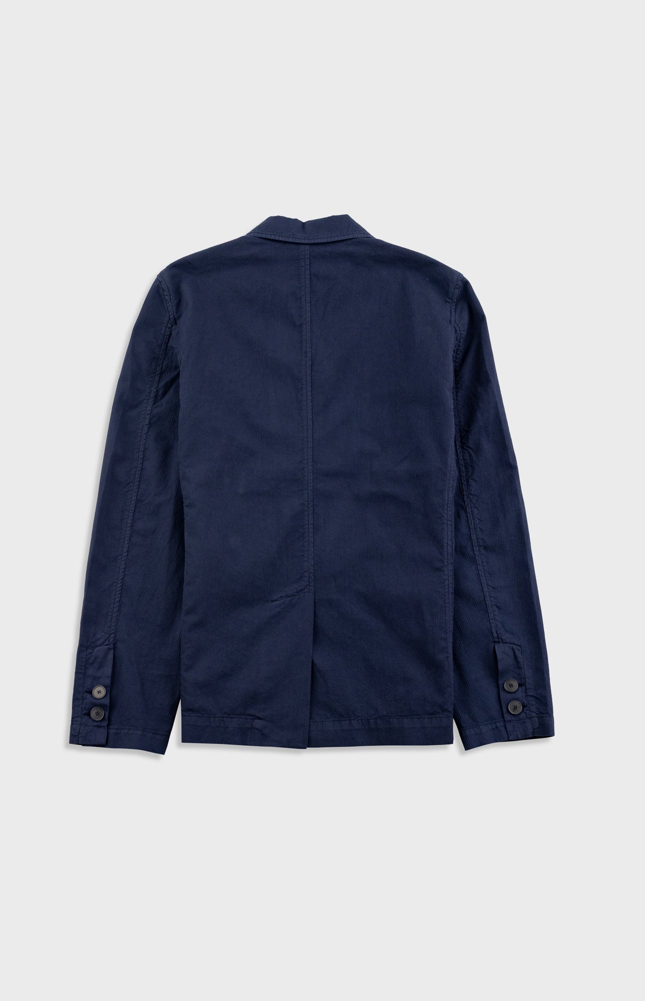 Folk | Folk Assembly Blazer - Soft Navy Mini Stripe