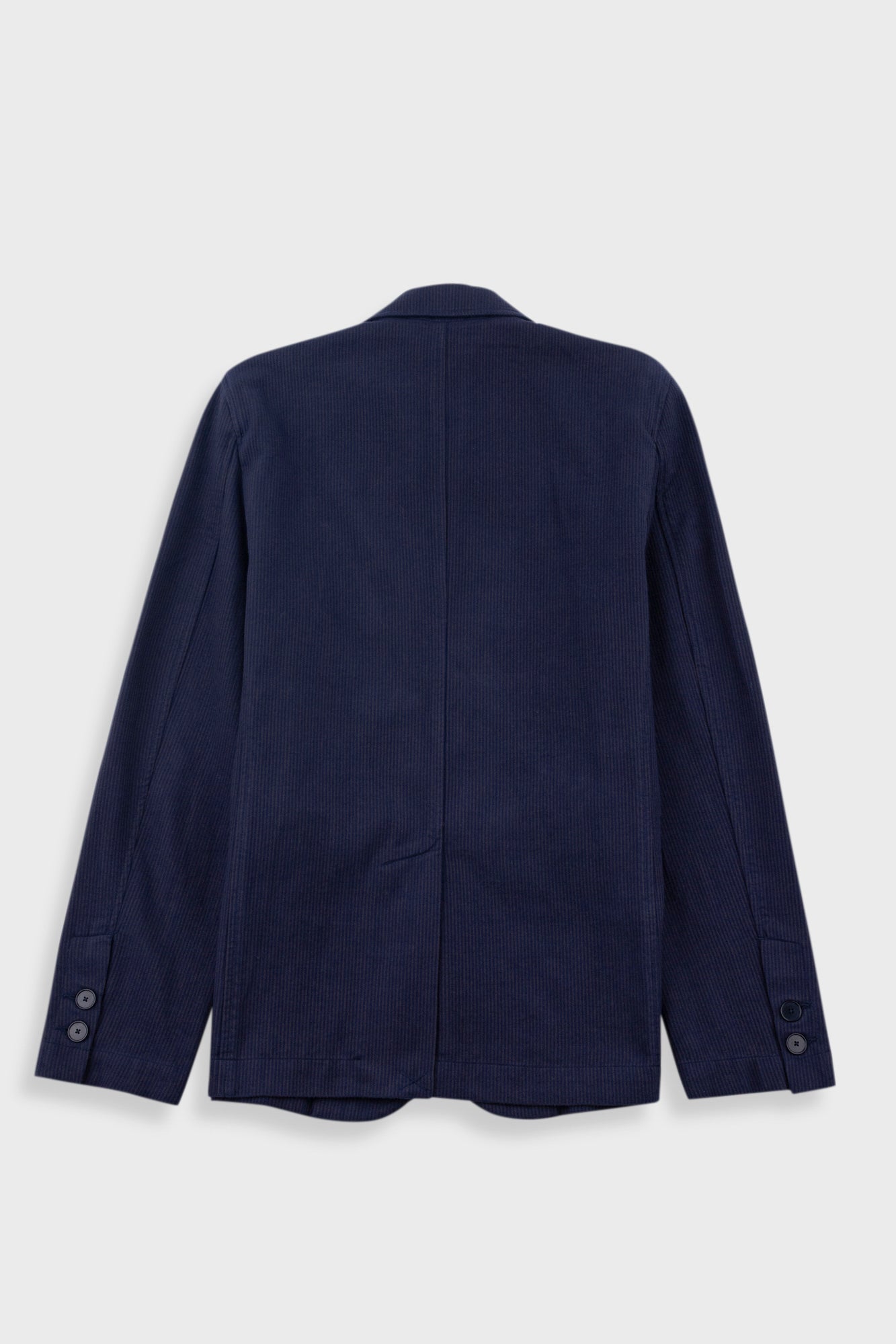 Folk | Folk Assembly Blazer - Navy Bronze Brushed Stripe
