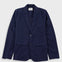 Folk | Folk Assembly Blazer - Navy Bronze Brushed Stripe