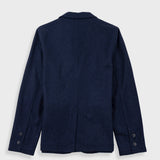 Folk | Folk Assembly Blazer - Dark Navy Melange Wool