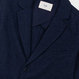 Folk | Folk Assembly Blazer - Dark Navy Melange Wool