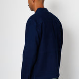 Folk | Folk Assembly Jacket - Indigo Basketweave
