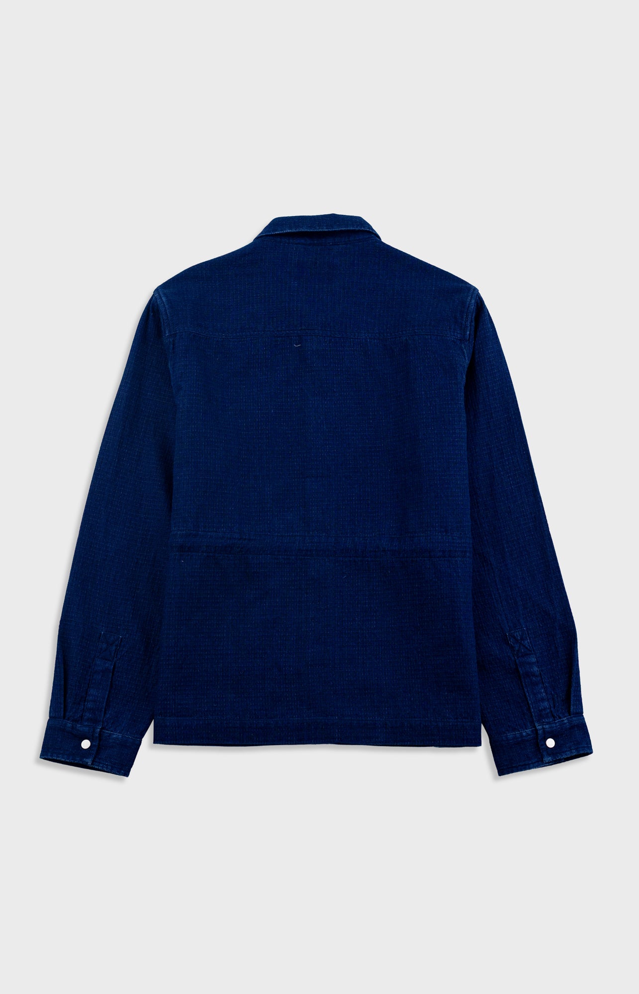 Folk | Folk Assembly Jacket - Indigo Basketweave