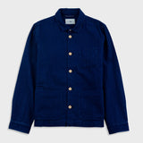 Folk | Folk Assembly Jacket - Indigo Basketweave