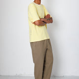 Folk | Folk Assembly Pant - Khaki Cotton Linen