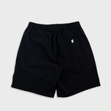 Folk | Folk Relaxed Assembly Short - Black Seersucker