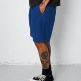 Folk | Folk Relaxed Assembly Short - Blue Crinkle