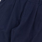 Folk | Folk Assembly Suit Trousers - Navy Bronze Brushed Stripe