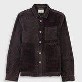 Folk | Folk Assembly Worker Jacket - Espresso Cord Mix