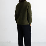 Baggy Trousers - Black Wool Mix