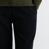 Baggy Trousers - Black Wool Mix