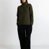Baggy Trousers - Black Wool Mix