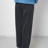 Folk | Folk Barrel Leg Jean - Graphite Denim