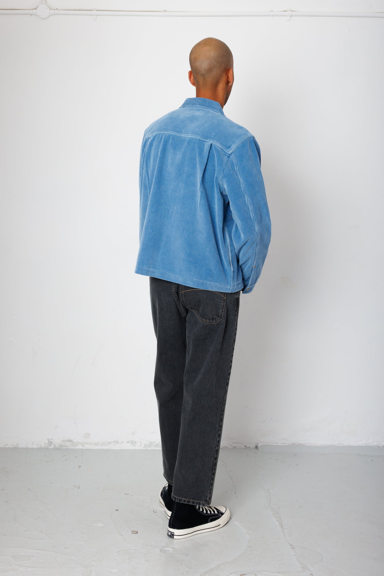 Folk | Folk Barrel Leg Jean - Graphite Denim