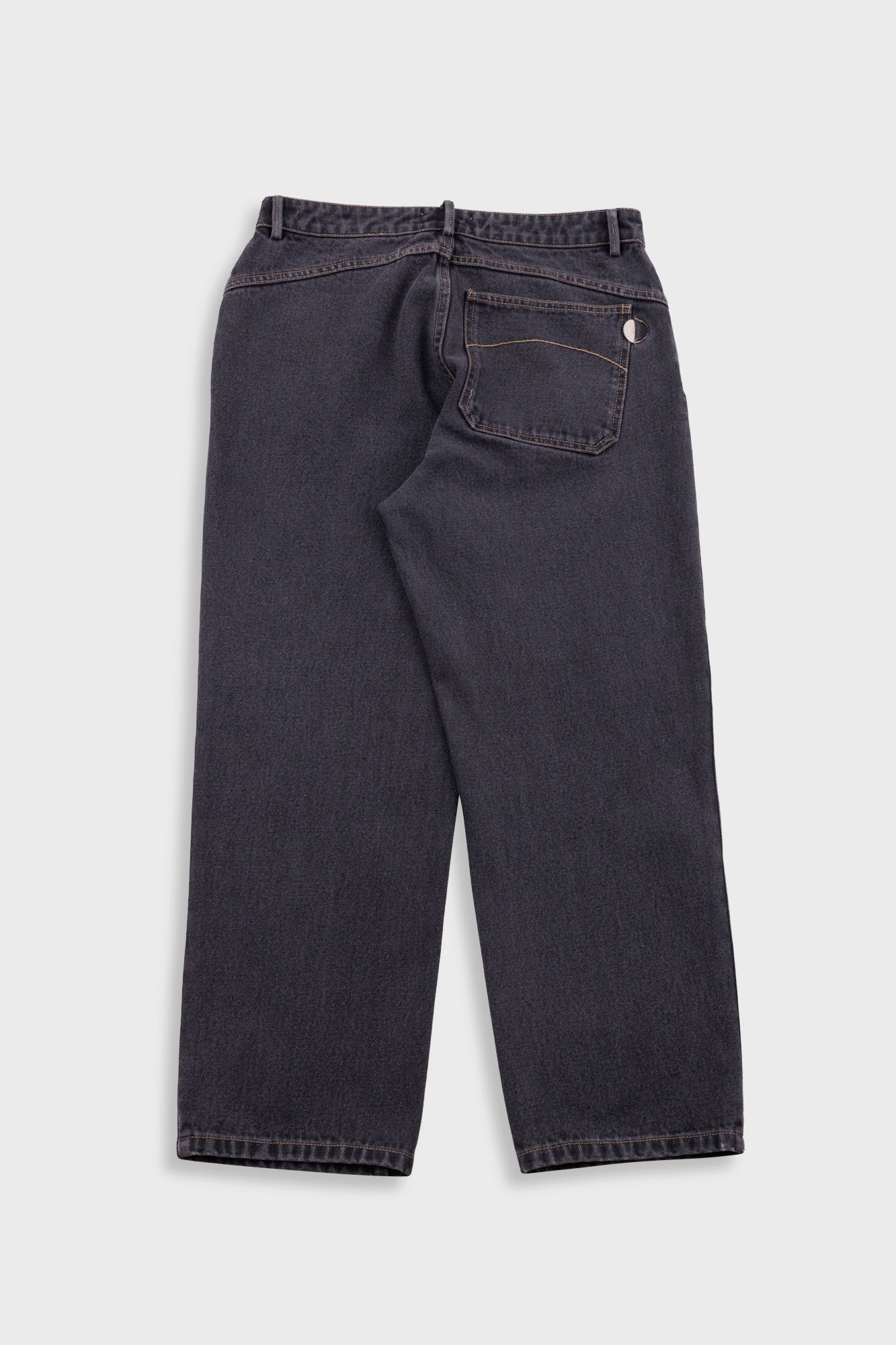 Folk | Folk Barrel Leg Jean - Graphite Denim
