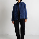 Barrel Trousers - Black Washed Denim