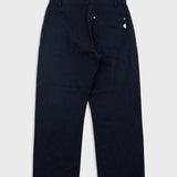 black pants on a white background