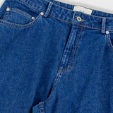 Folk | Folk Barrel Leg Jean - Mid Slub Denim