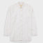 White button-up shirt on a light gray background