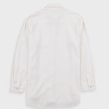 White shirt on a white background
