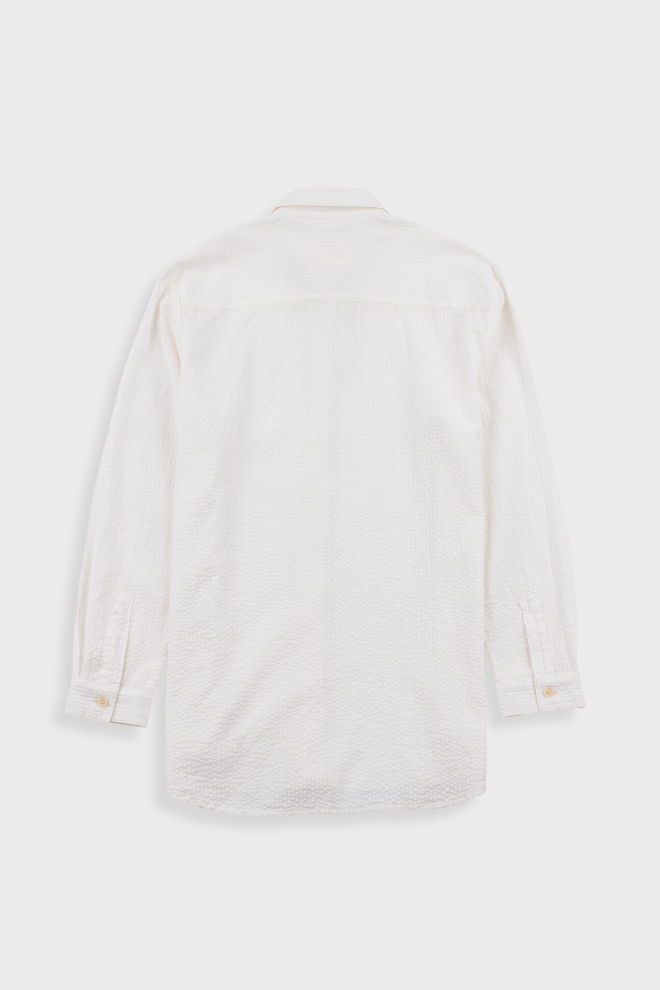 White shirt on a white background