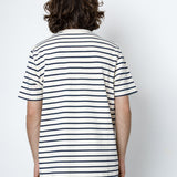 Folk | Folk Brett T-Shirt - Ecru / Navy