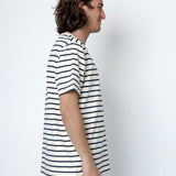 Folk | Folk Brett T-Shirt - Ecru / Navy