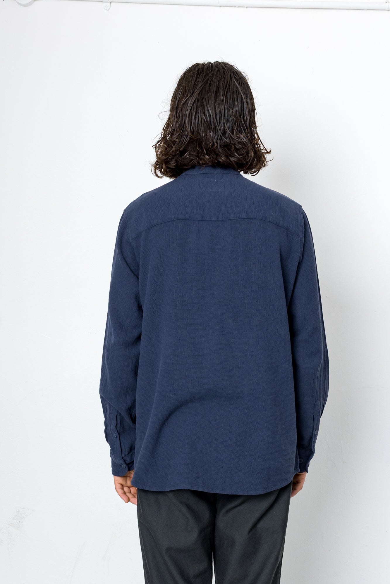 2026 Summer Archive | Folk Bright Shirt - Navy