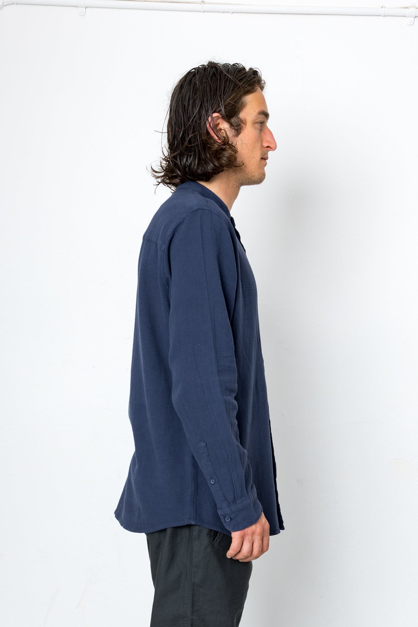 2026 Summer Archive | Folk Bright Shirt - Navy