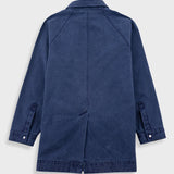 Folk | Folk Cropped Winter Coat - Olive Brushed Wool